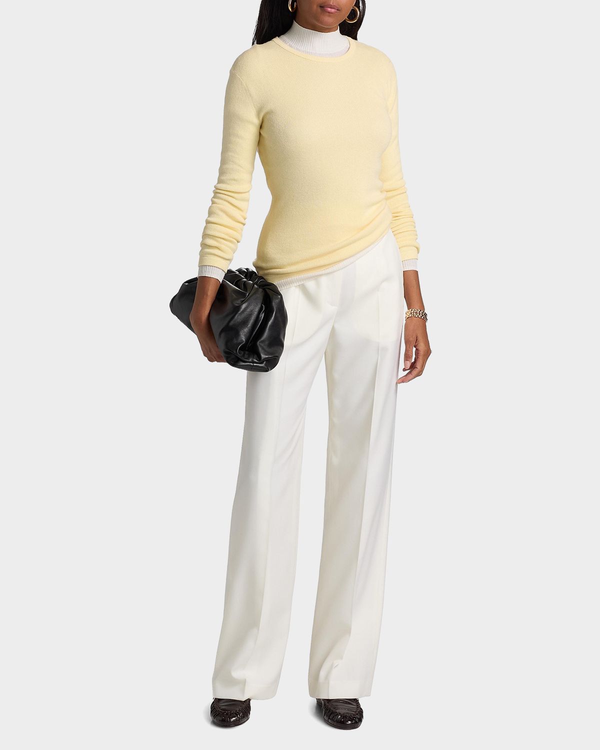 Lisa Yang Vivian Cotton-Cashmere Top