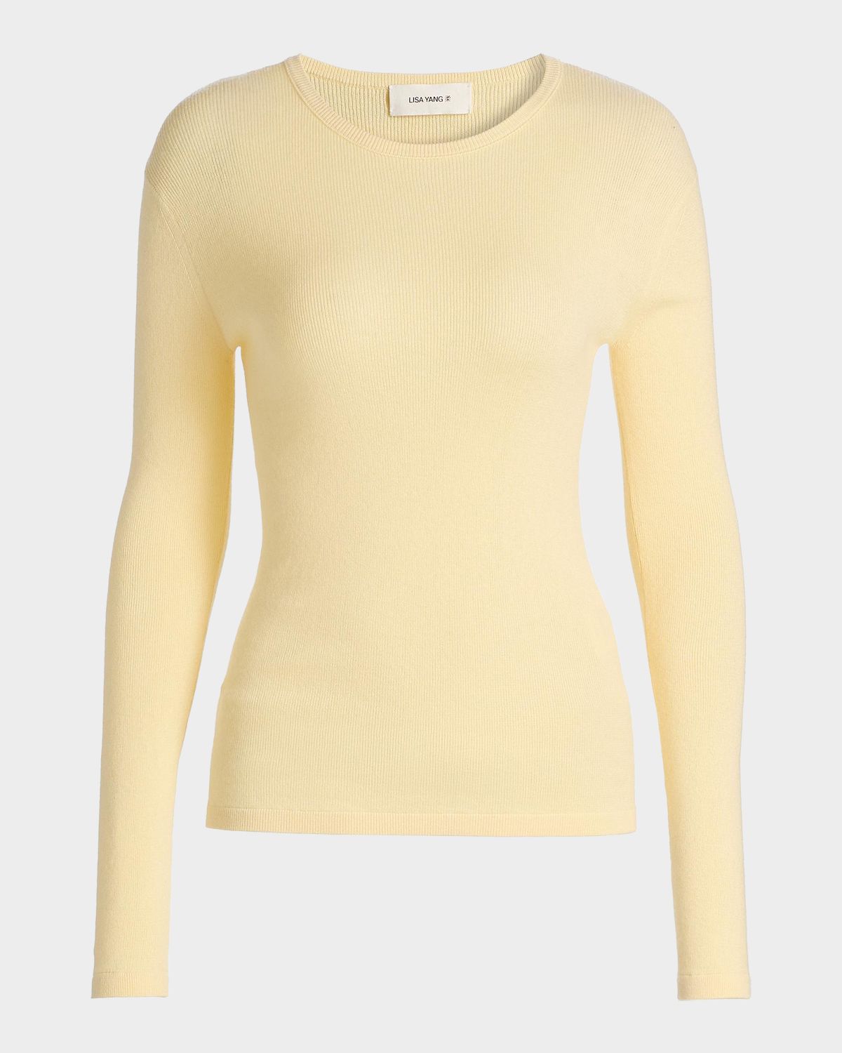 Lisa Yang Vivian Cotton-Cashmere Top