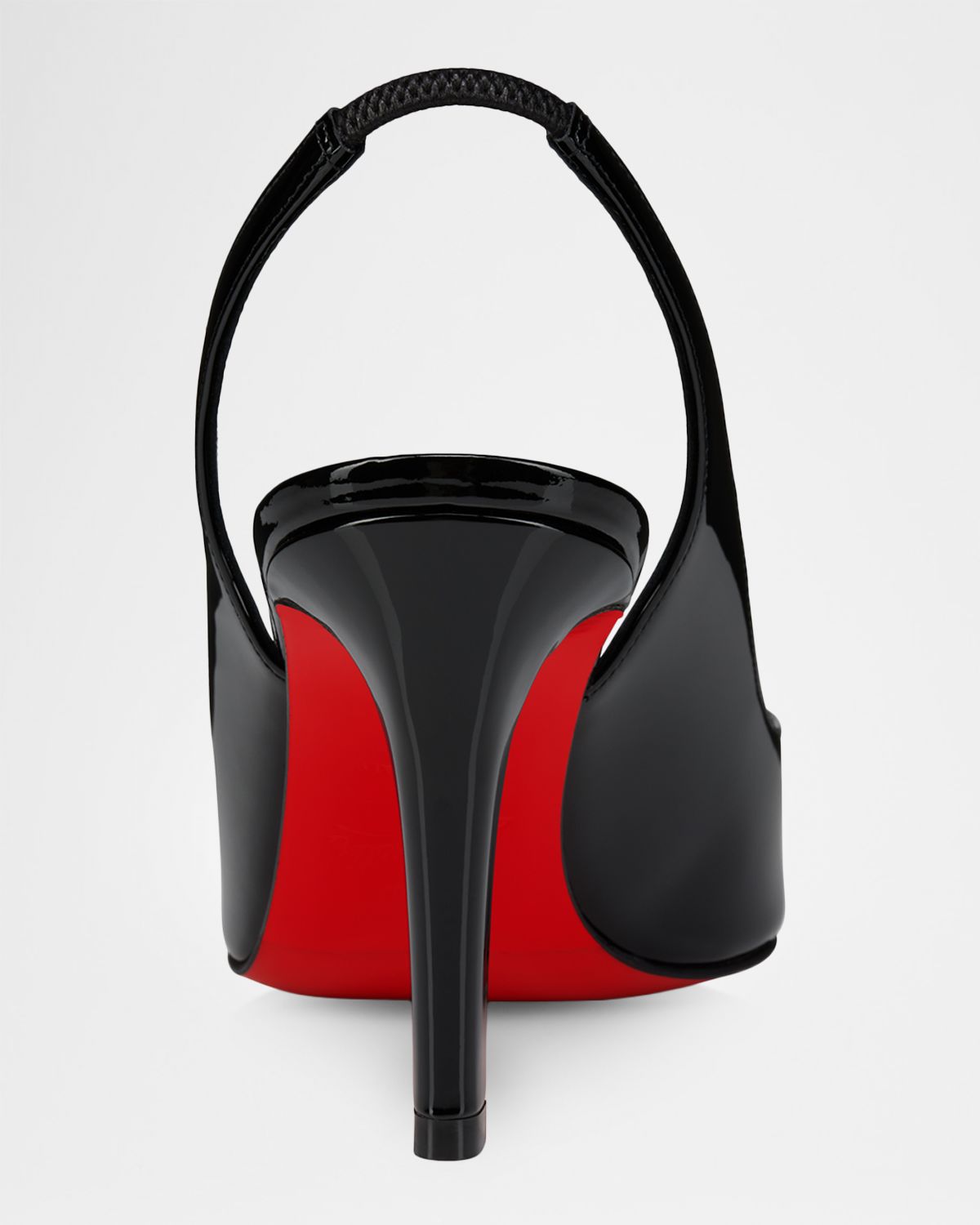 Christian Louboutin 85mm Fannylove Patent Leather Slingback Pumps | Thumbnail 3