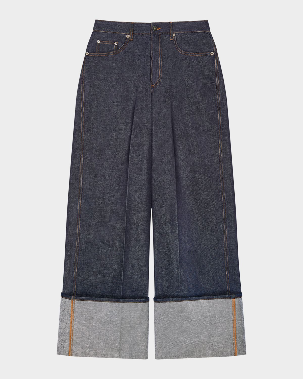Givenchy Turn-Up Wide-Leg Denim Trousers | Thumbnail 3 Givenchy Turn-Up Wide-Leg Denim Trousers | Thumbnail 3