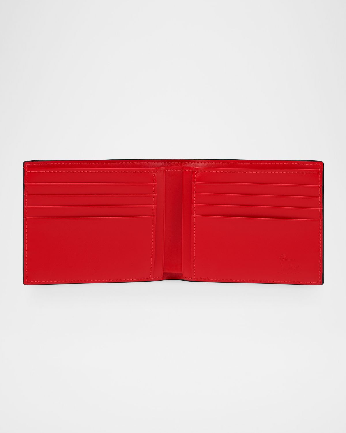 Christian Louboutin Men 's Canopy Bifold Wallet in Brushed Leather | Thumbnail 4 Christian Louboutin Men 's Canopy Bifold Wallet in Brushed Leather | Thumbnail 4