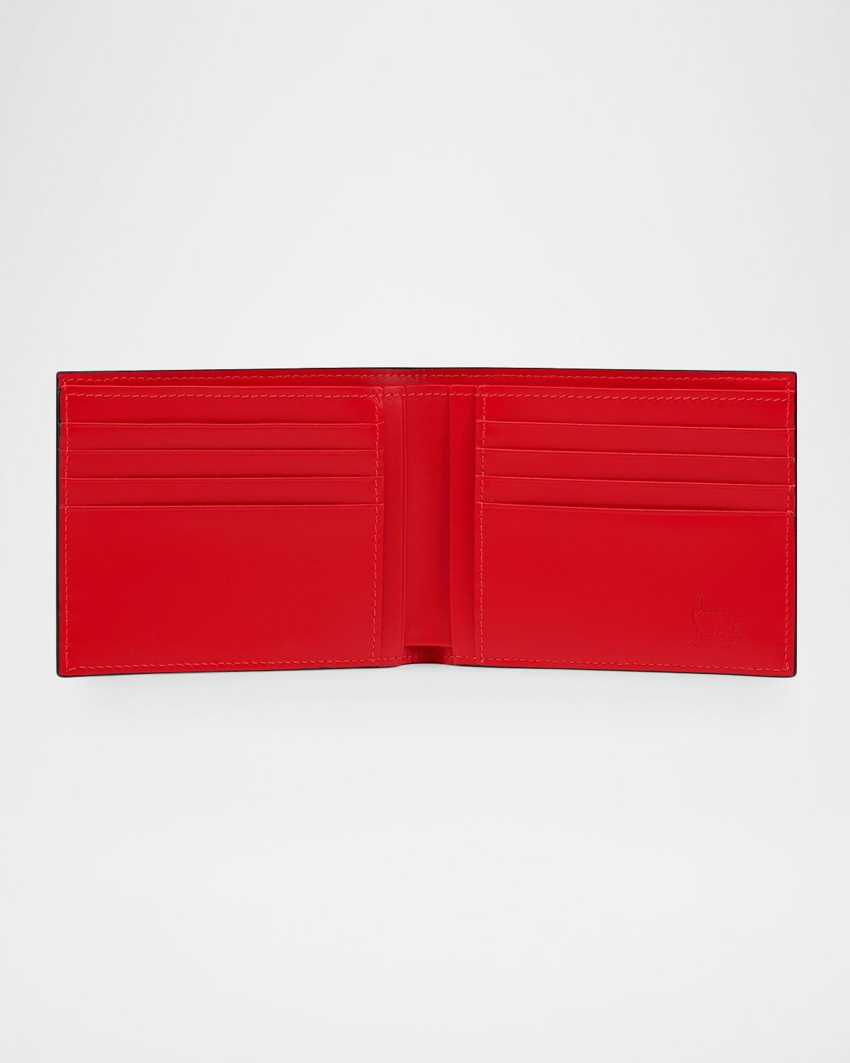 Christian Louboutin Men 's Canopy Printed Leather Bifold Wallet | Thumbnail 4 Christian Louboutin Men 's Canopy Printed Leather Bifold Wallet | Thumbnail 4