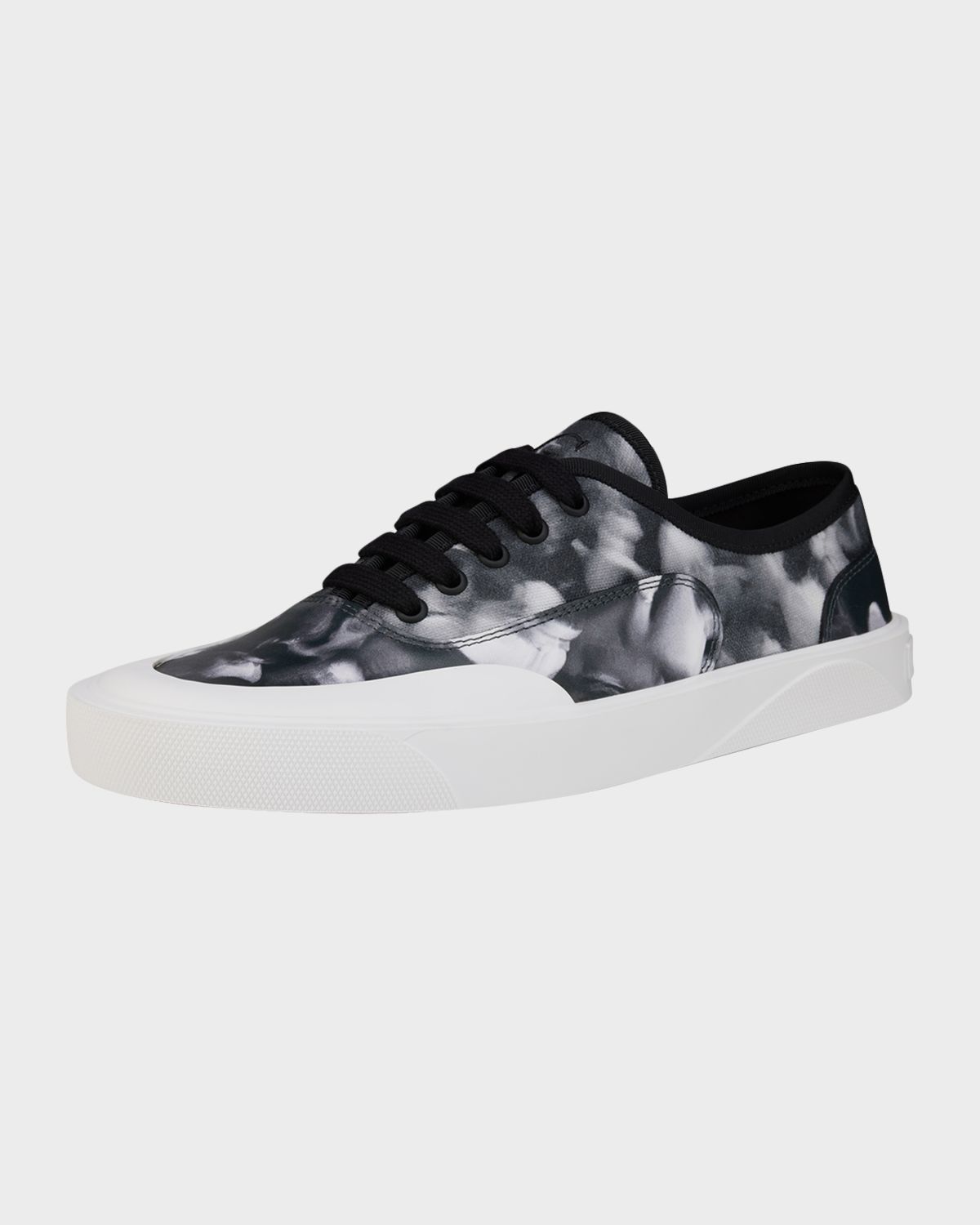 Christian Louboutin Men 's Tactical Skate Red Sole Low-Top Sneakers | Thumbnail 4