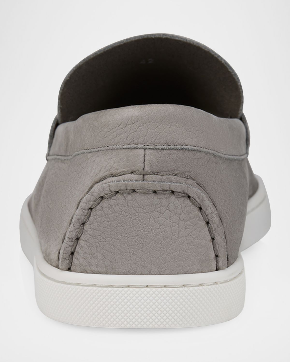 Christian Louboutin Men 's Chambeliboat Flat Leather Boat Shoes