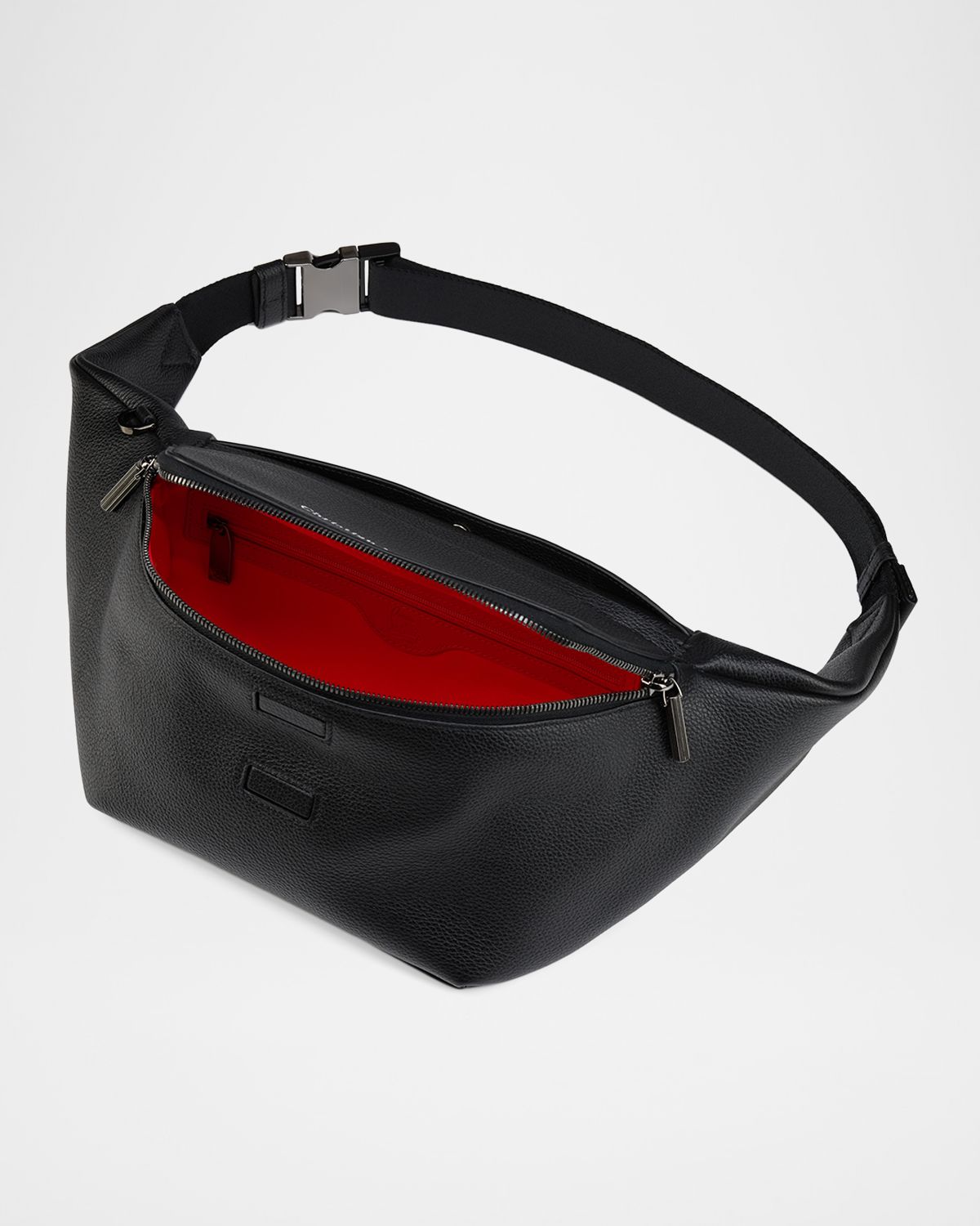 Christian Louboutin Men 's Stoic Leather Belt Bag | Thumbnail 3