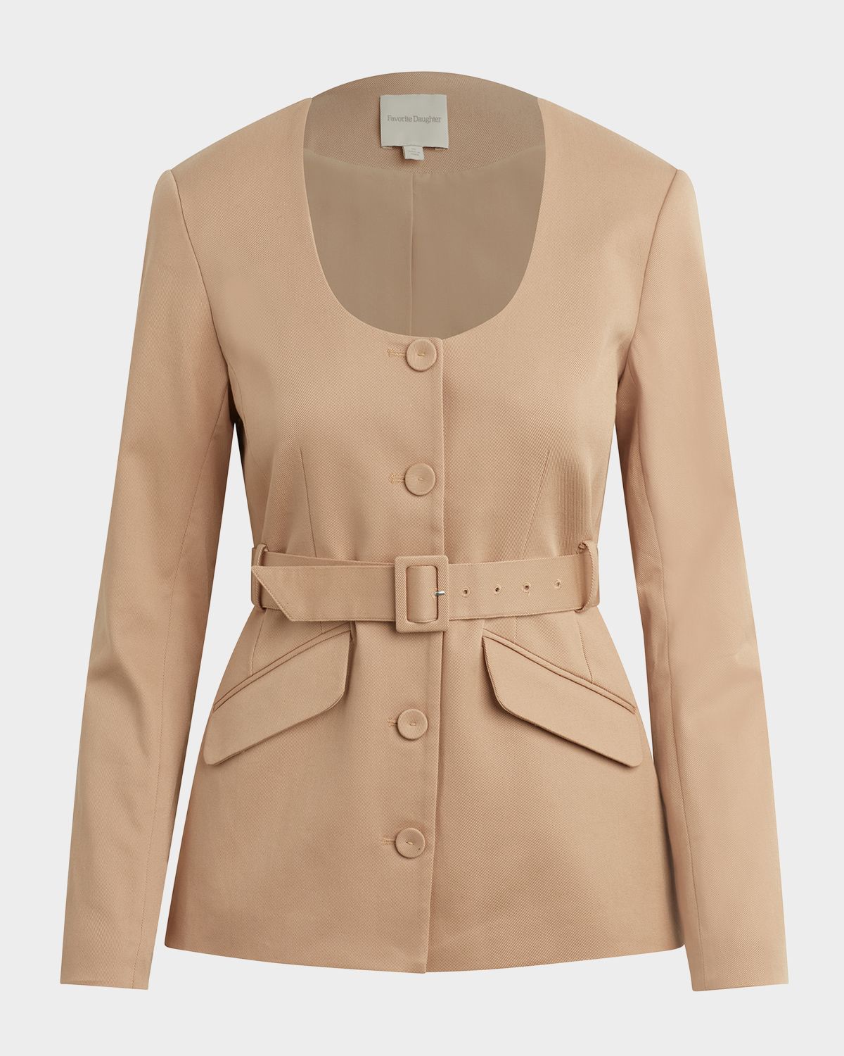 Favorite Daughter The Belted Diana Blazer
