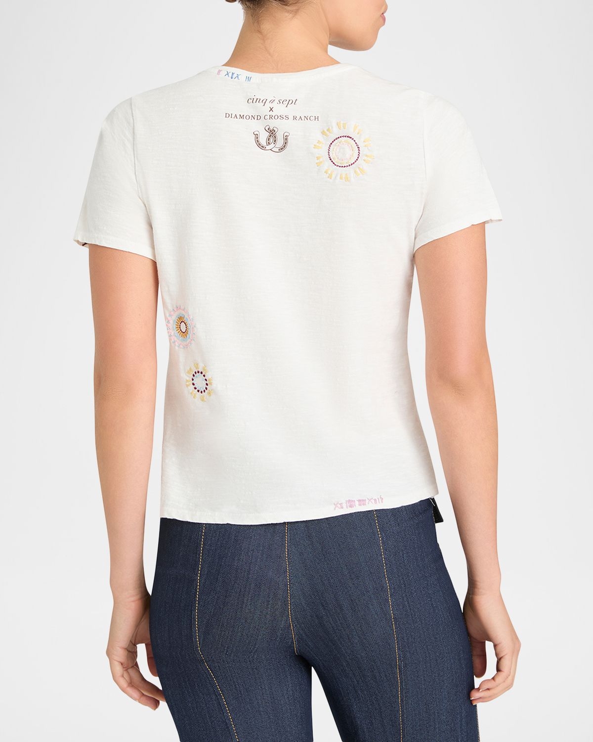 Cinq a Sept Cowgirls Do It Better Shrunken Tee