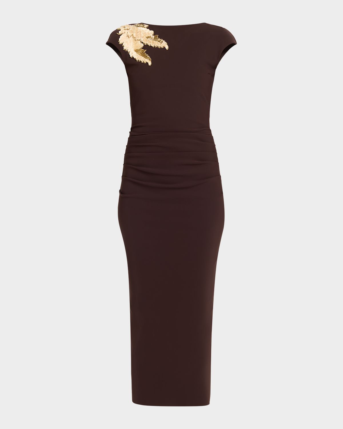Chiara Boni La Petite Robe Hesupie Embellished Bodycon Midi Dress