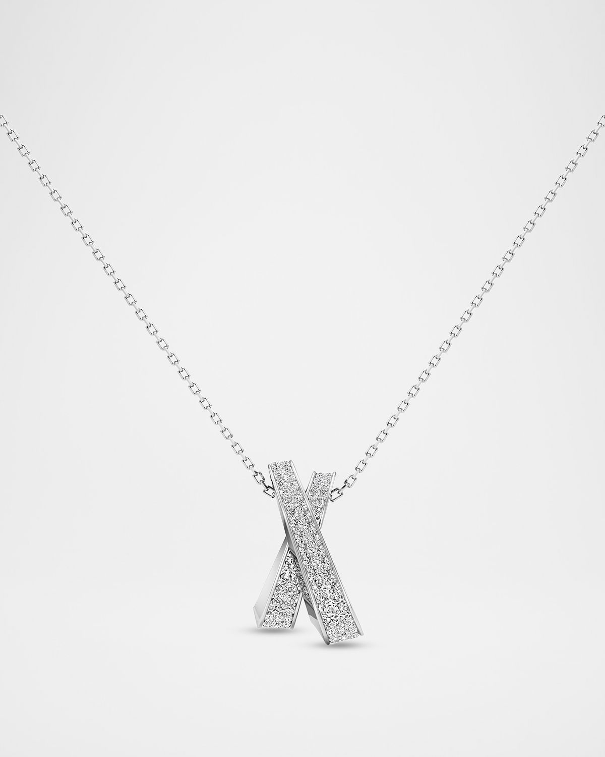 Unsaid Infinite Lab-Grown Diamond Pave Pendant Necklace