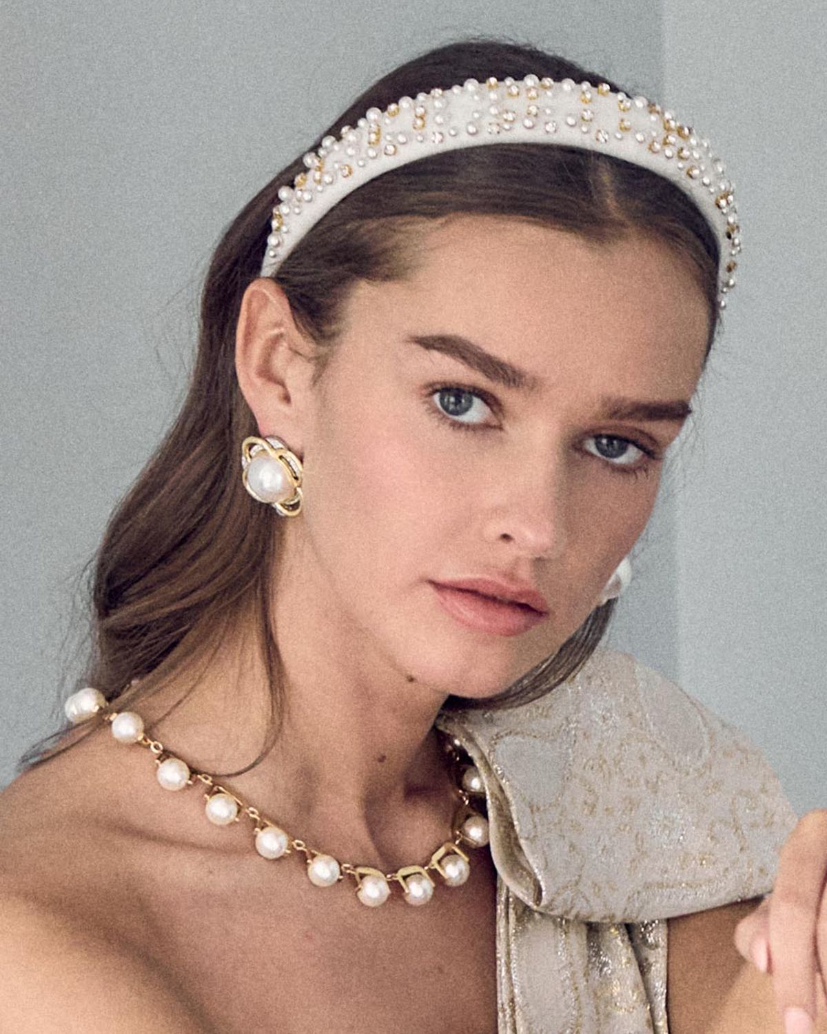 Lele Sadoughi Pearly Pinball Necklace