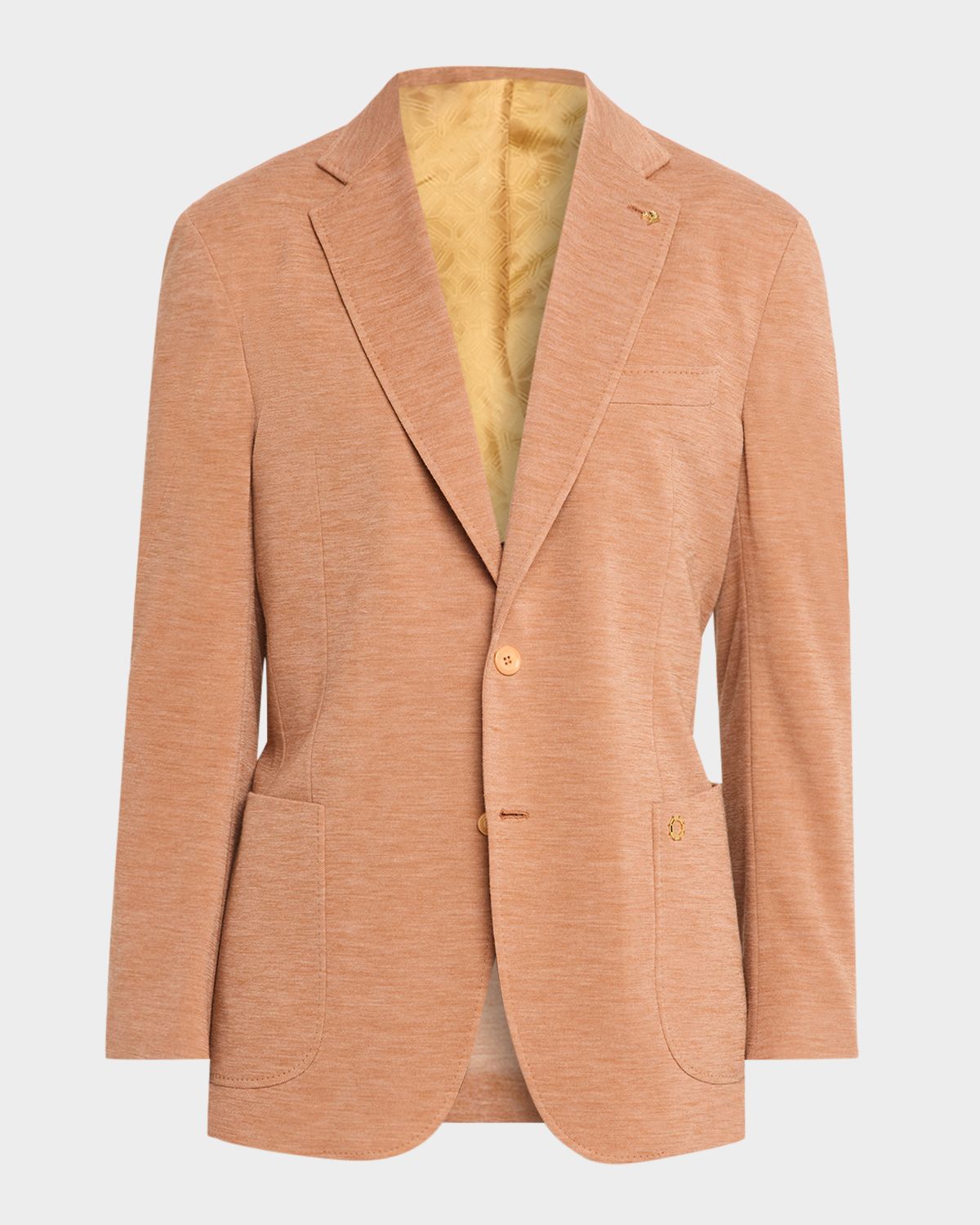 Stefano Ricci Men 's Wool Jersey Knit Single-Breasted Blazer