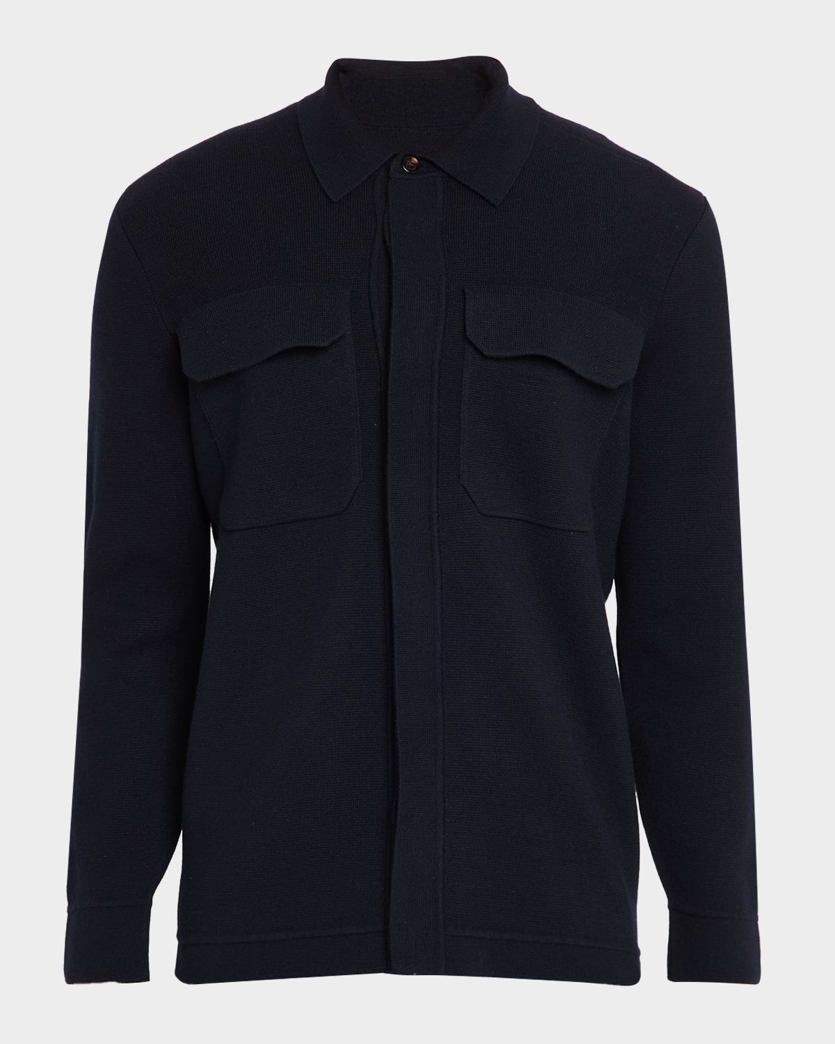 dunhill Men 's Athluxury Cotton and Cashmere Shirt Jacket | Thumbnail 6 dunhill Men 's Athluxury Cotton and Cashmere Shirt Jacket | Thumbnail 6