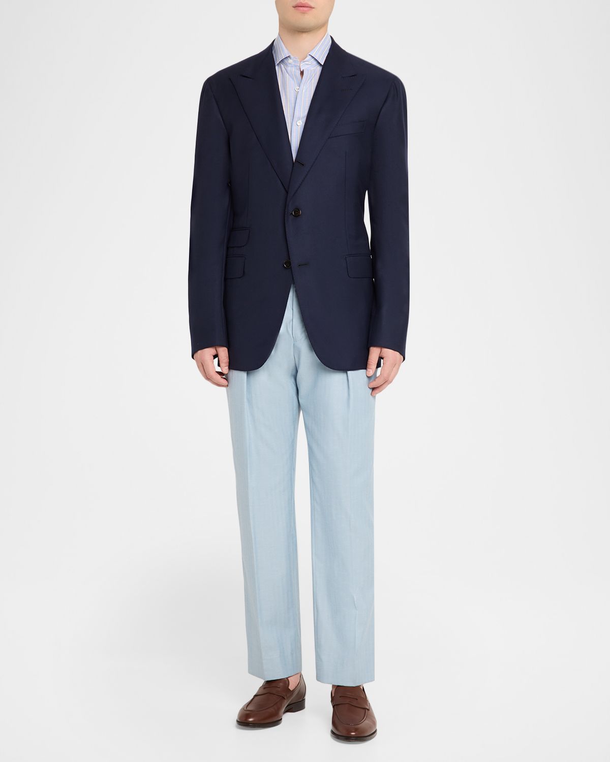 dunhill Men 's Super 170s Wool Sport Coat