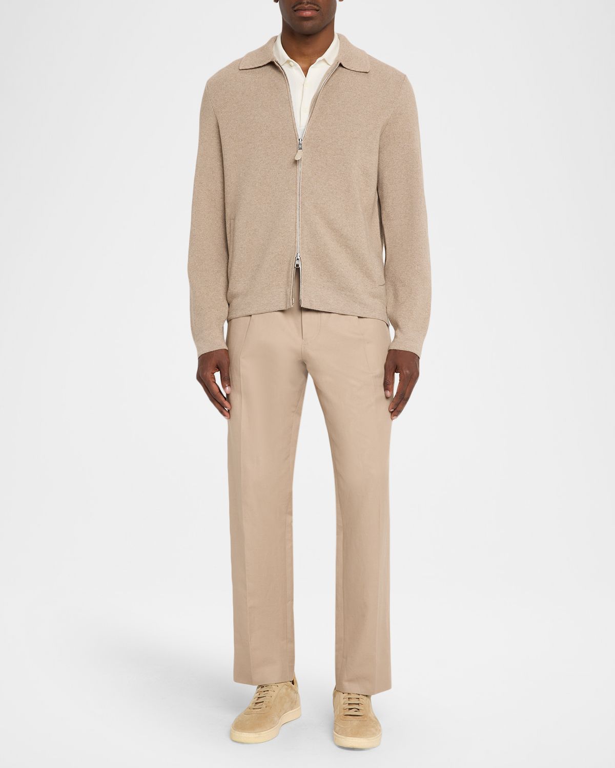 dunhill Men 's Cotton and Cashmere Full-Zip Blouson