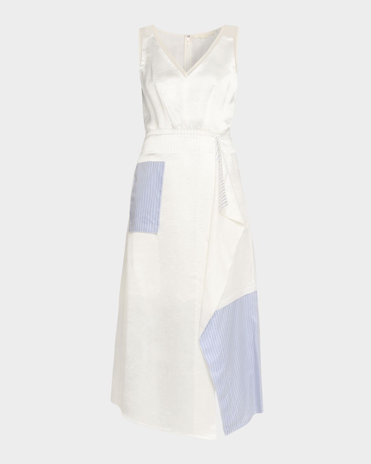Jason Wu Collection x Robert Rauschenberg Patchwork Midi Dress
