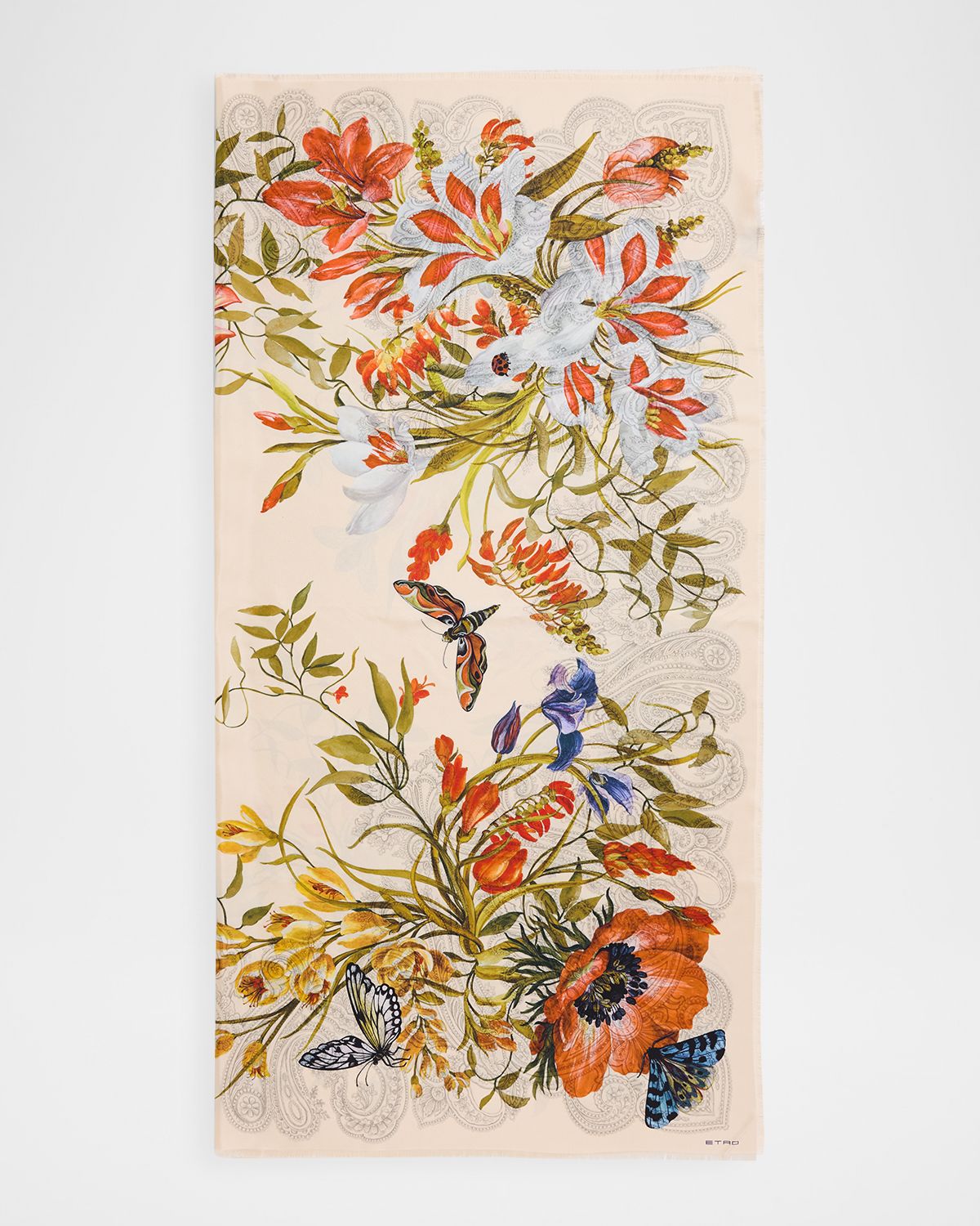 Etro Boheme Floral Silk Scarf | Thumbnail 5