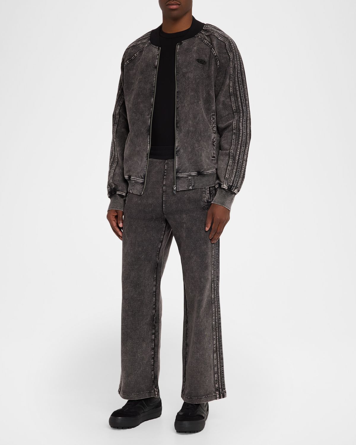 Diesel Men 's Ss-S-Alt Sweat-S Full-Zip Sweatshirt