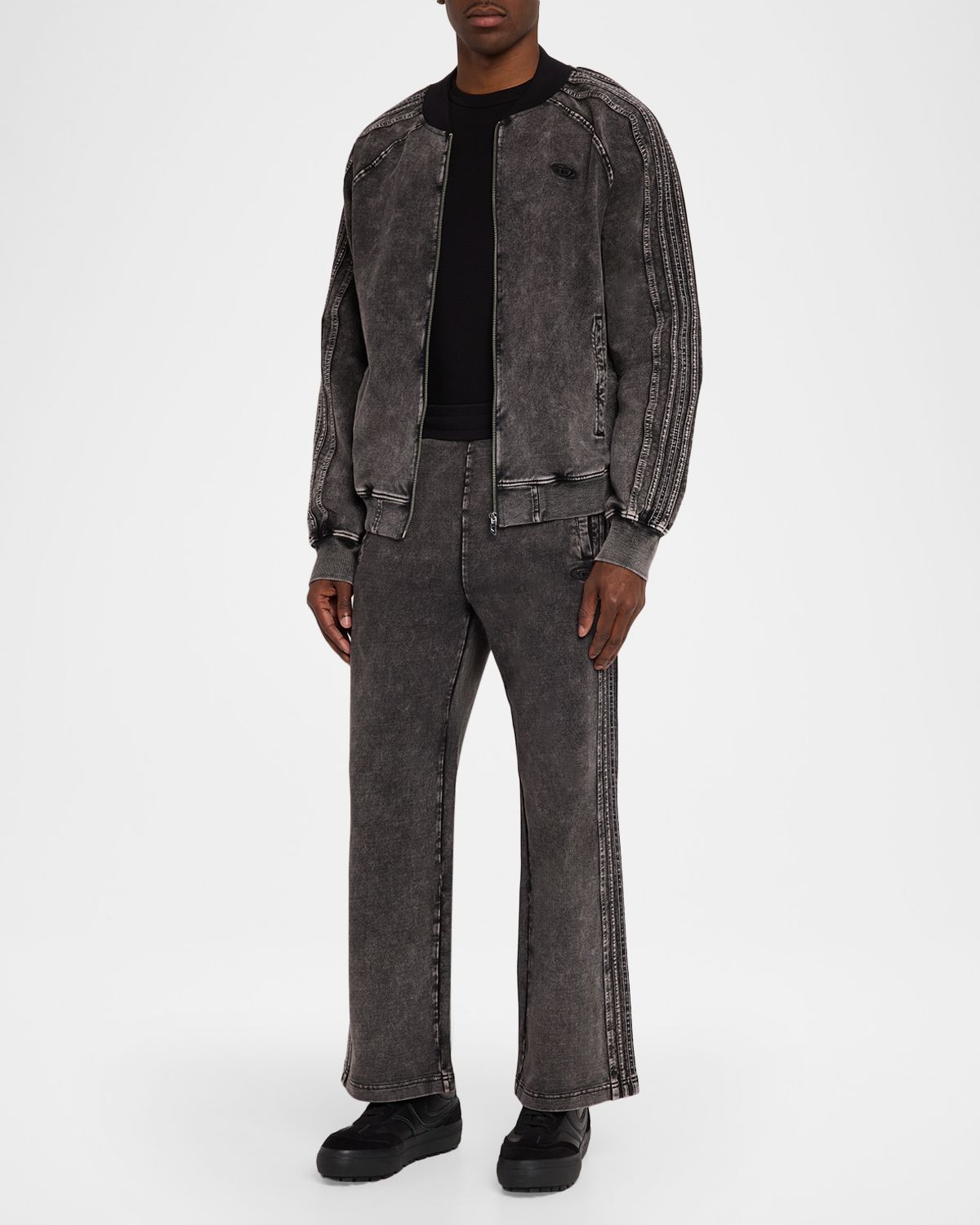 Diesel Men 's Sp-P-Alt Stretch Cotton Track Pants