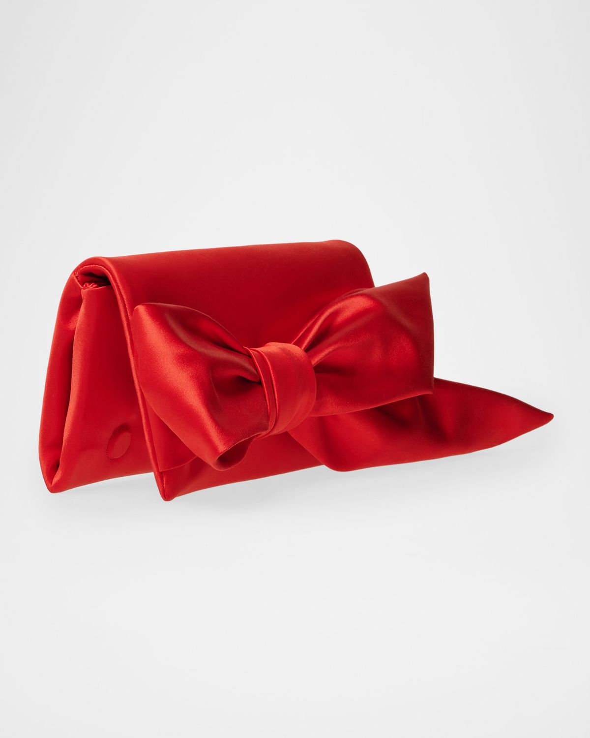 Carolina Herrera Karlita Satin Bow-Front Clutch Bag | Thumbnail 5 Carolina Herrera Karlita Satin Bow-Front Clutch Bag | Thumbnail 5