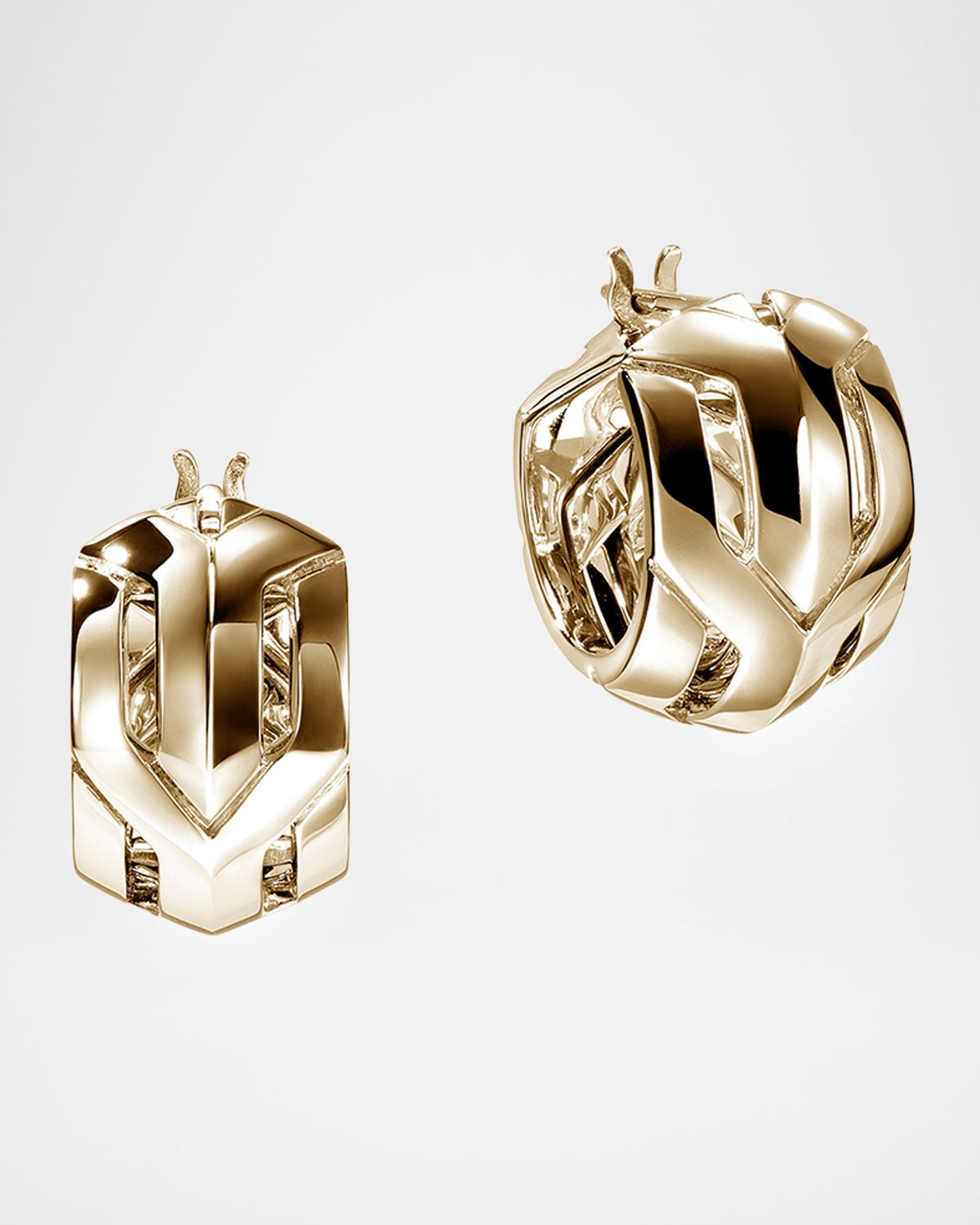 John Hardy 14K Icon 50 Hoop Earrings, 15mm