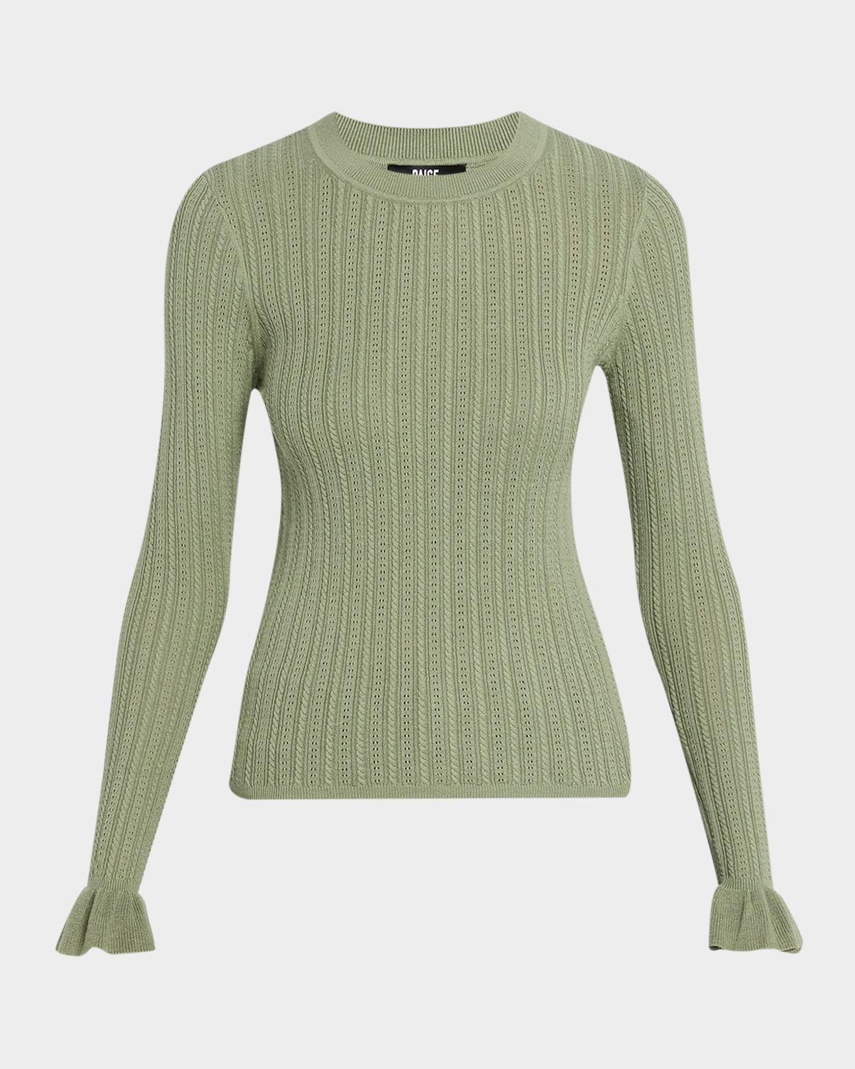 PAIGE Ophelia Pointelle-Knit Top