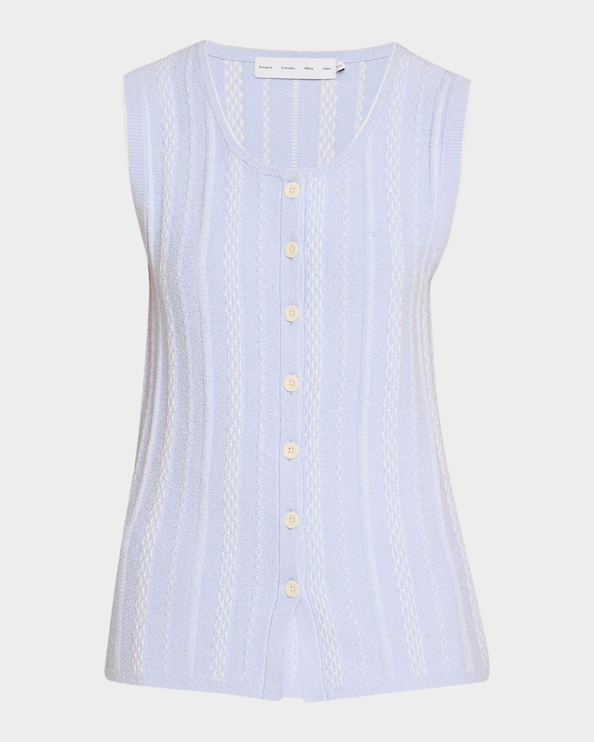 Proenza Schouler White Label Alyna Textured Knit Vest | Thumbnail 6