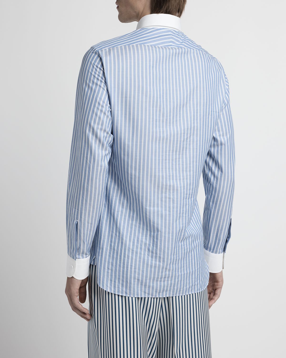 TOM FORD Men 's Wide Stripe Classic-Fit Shirt
