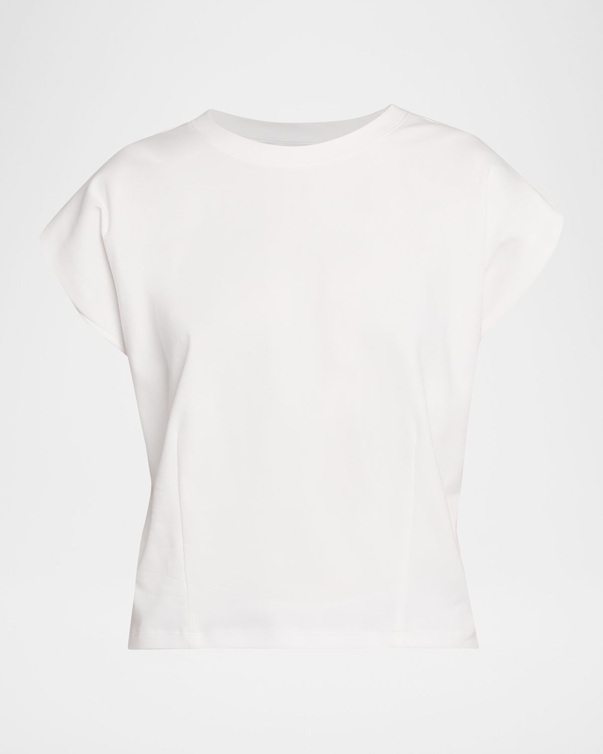 Proenza Schouler White Label Reeva Gathered Crewneck Tee