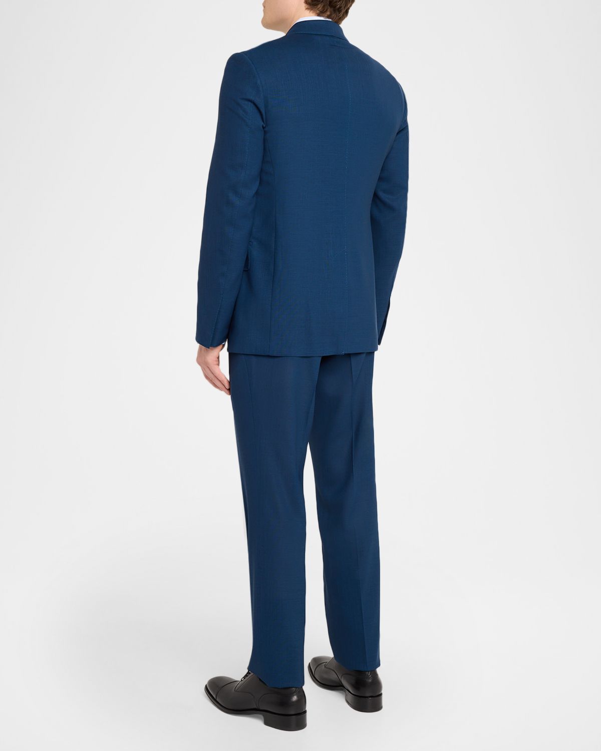 TOM FORD Men 's Shelton Wool Sharkskin Two-Piece Suit | Thumbnail 3 TOM FORD Men 's Shelton Wool Sharkskin Two-Piece Suit | Thumbnail 3