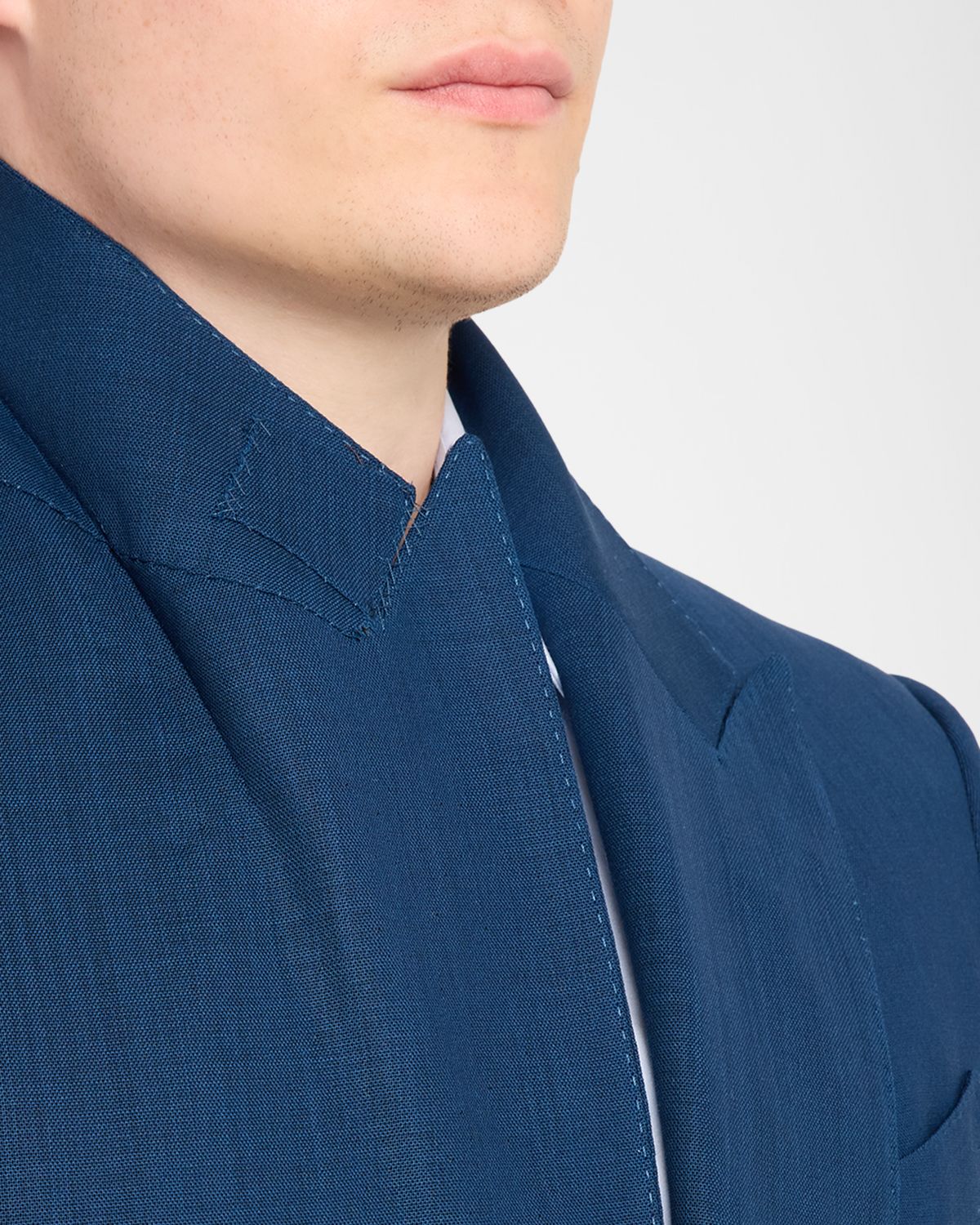 TOM FORD Men 's Shelton Wool Sharkskin Two-Piece Suit | Thumbnail 7 TOM FORD Men 's Shelton Wool Sharkskin Two-Piece Suit | Thumbnail 7