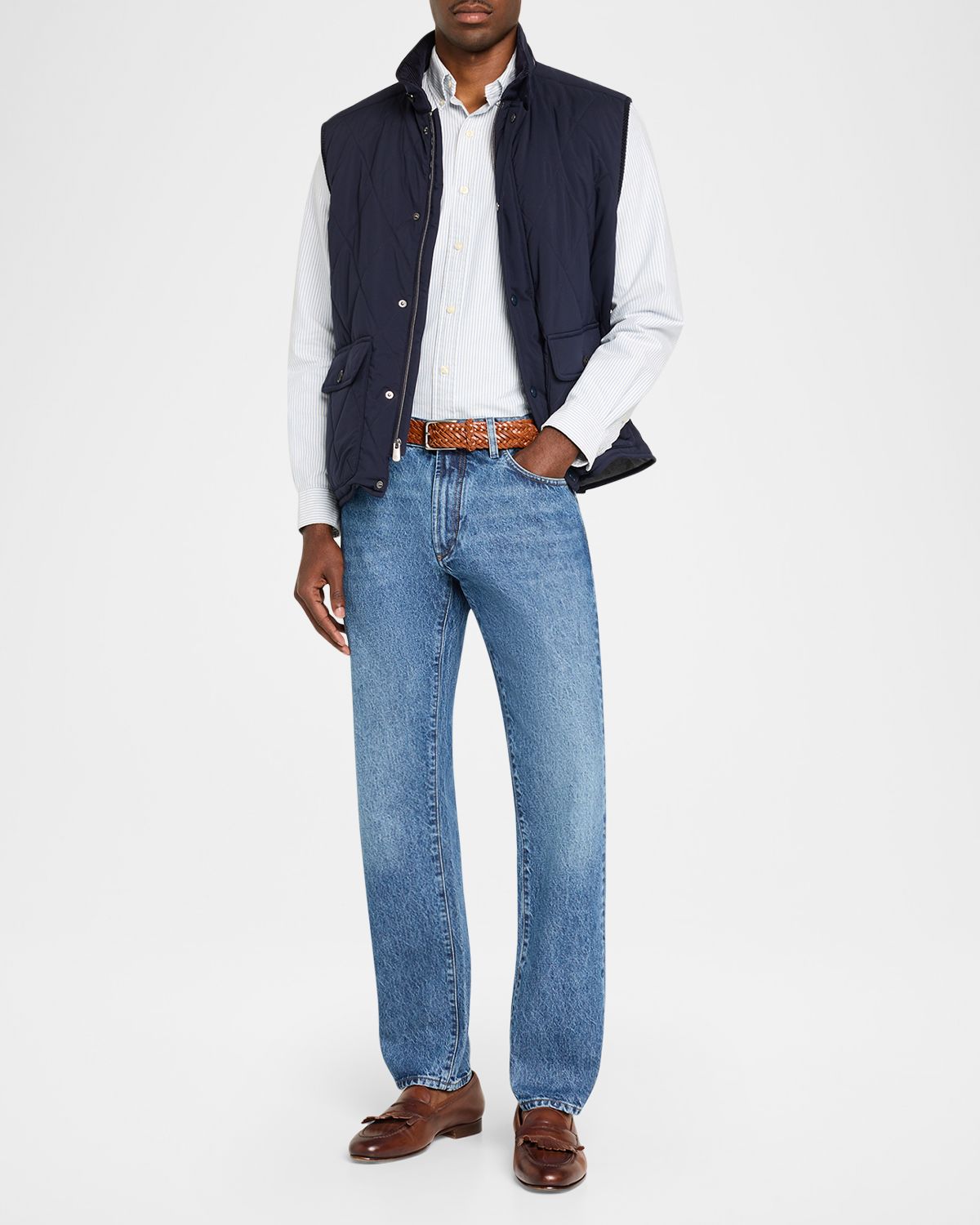 Ralph Lauren Purple Label Men 's Italian Denim Slim Fit Jeans | Thumbnail 2 Ralph Lauren Purple Label Men 's Italian Denim Slim Fit Jeans | Thumbnail 2