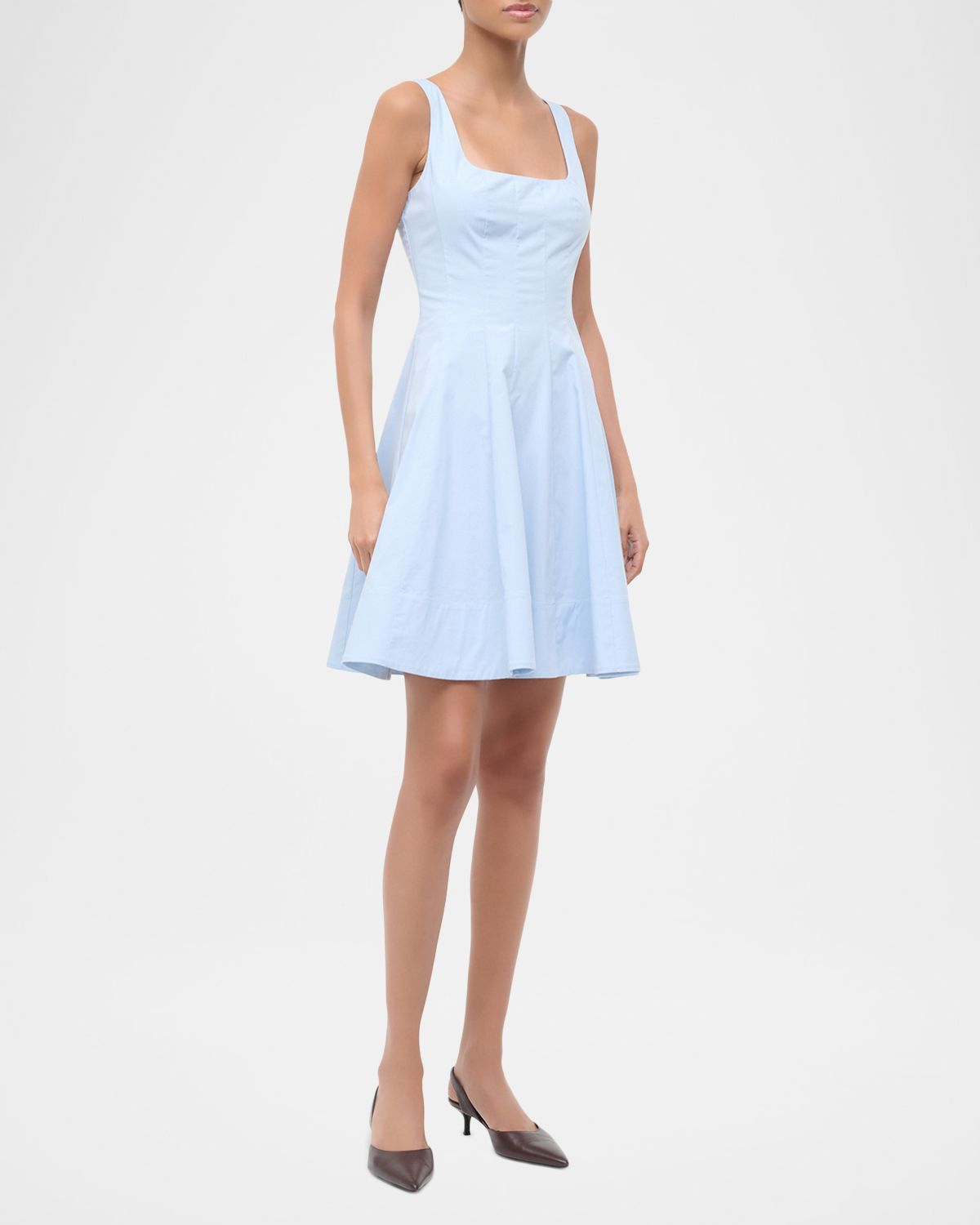 STAUD Wells Mini Dress