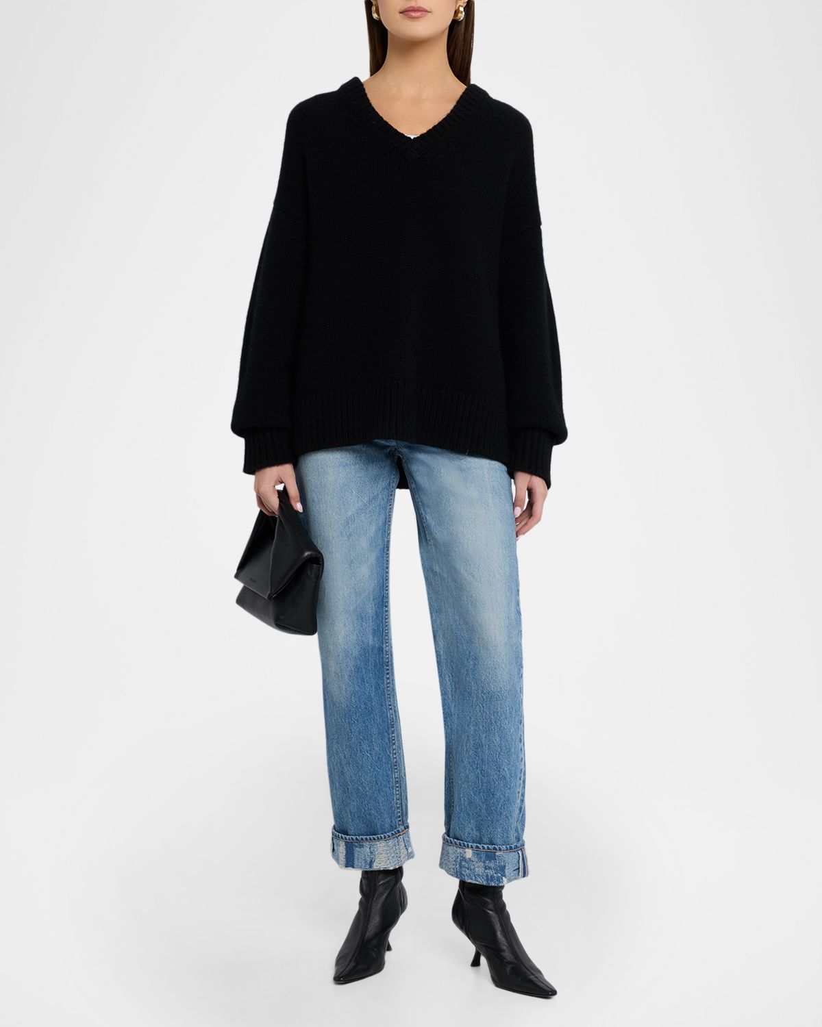 MOUSSY VINTAGE Hopkinton Straight Low-Rise Jeans