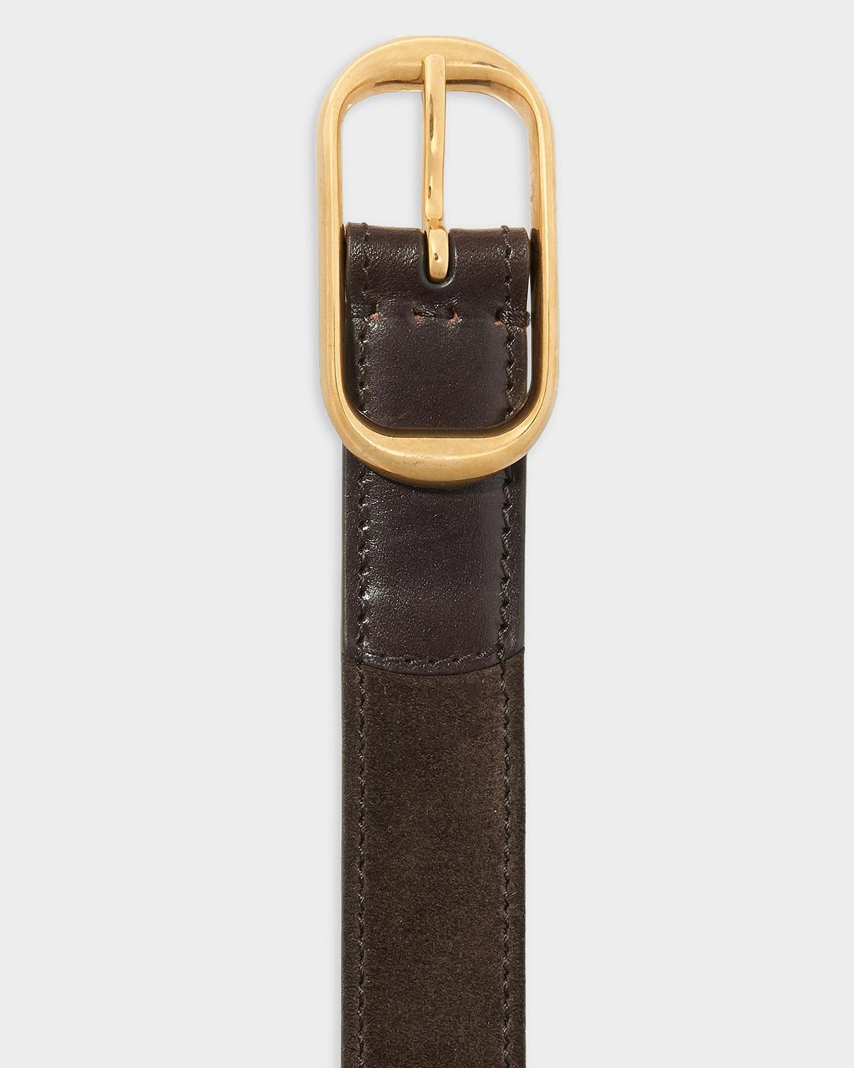 Nili Lotan Wide Calfskin Leather Belt