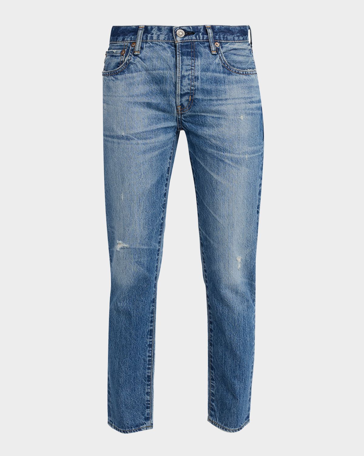MOUSSY VINTAGE Wrentham Tapered Low-Rise Jeans