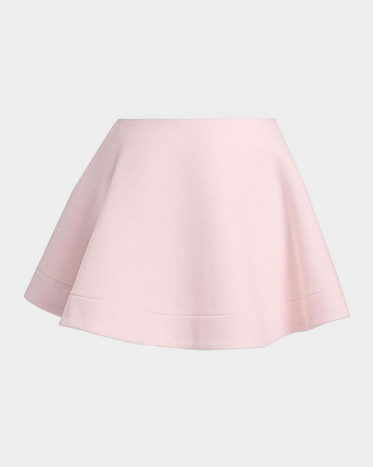 Ganni Peacoat Wool Circle Skirt