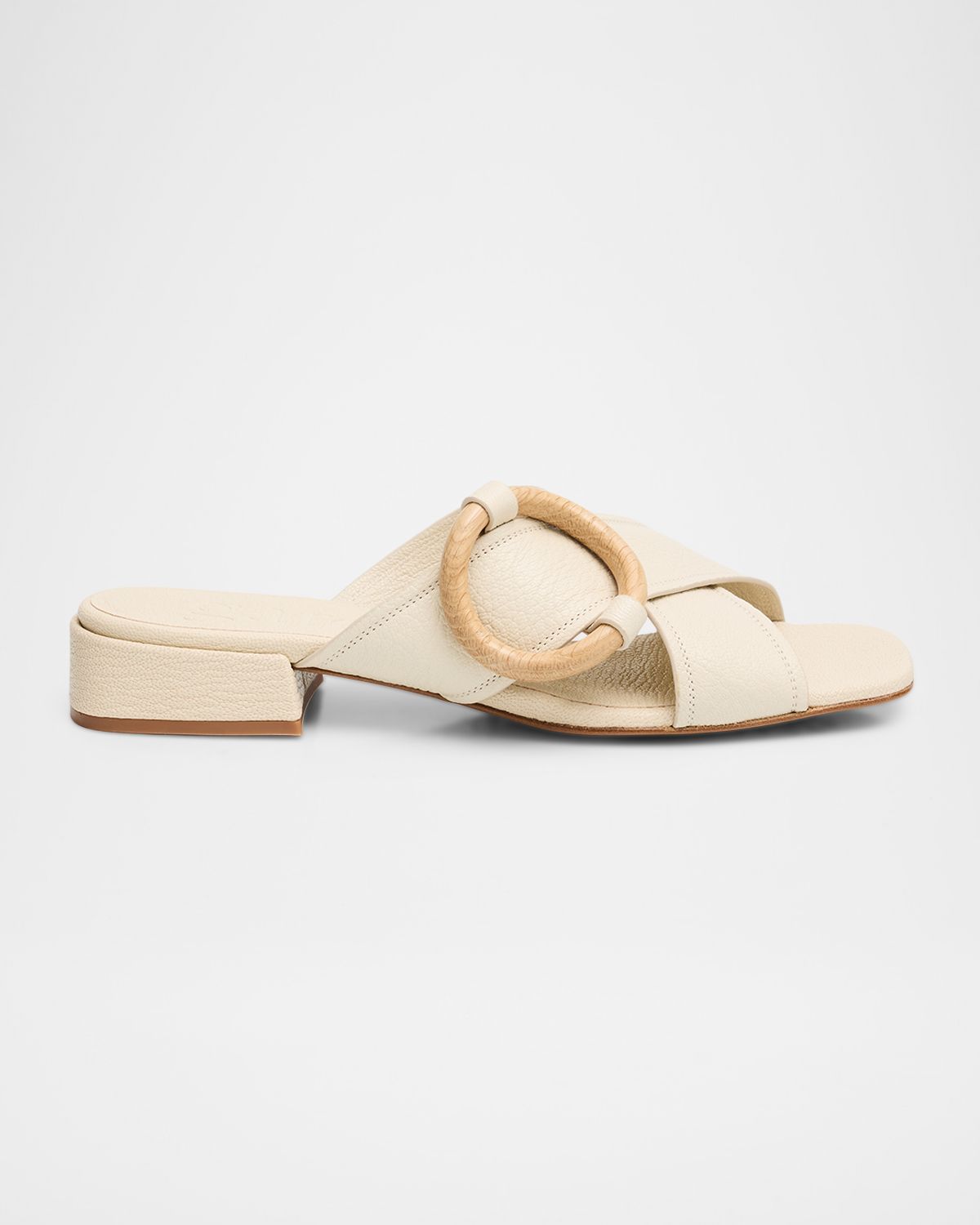 Pedro Garcia Edem Leather Slide Sandals