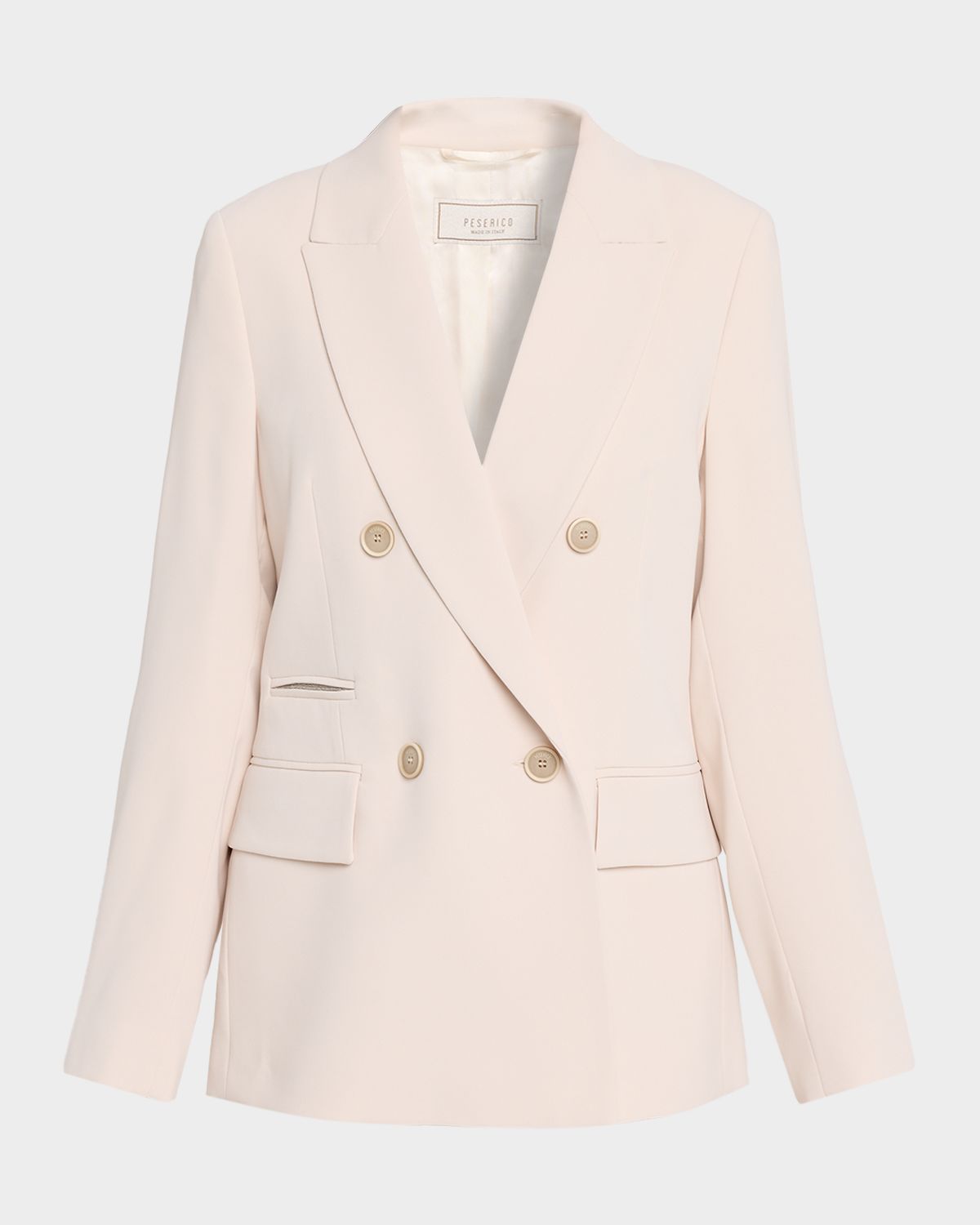 Peserico Tailored Double-Breasted Blazer
