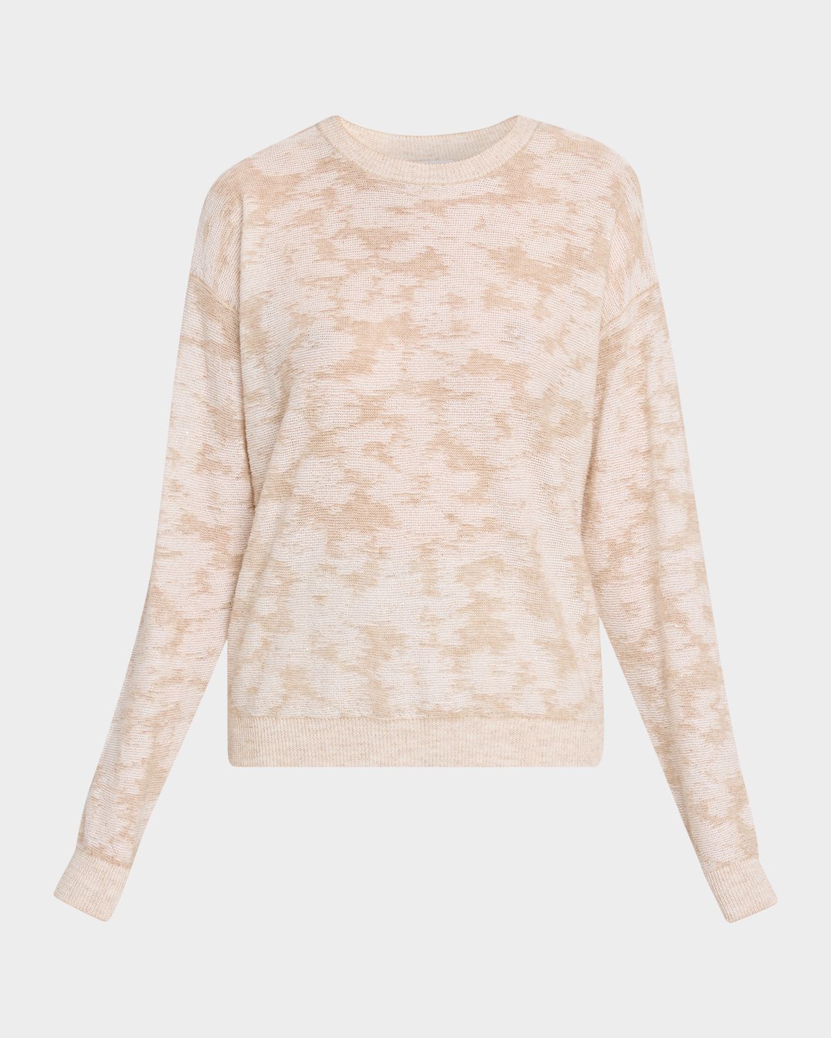 Peserico Crewneck Sequin-Embellished Knit Sweater