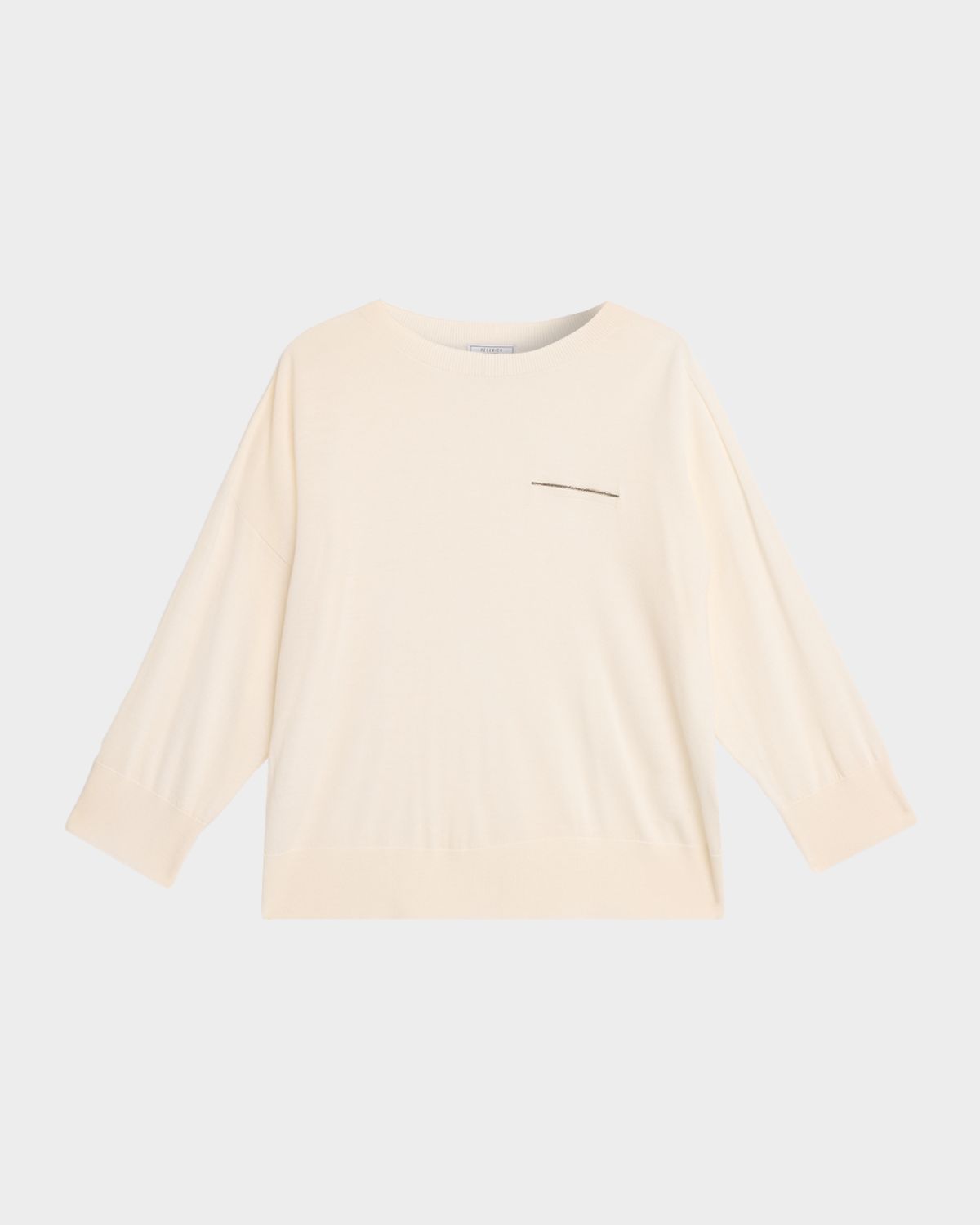 Peserico Punto Luce-Detail Wool Sweater
