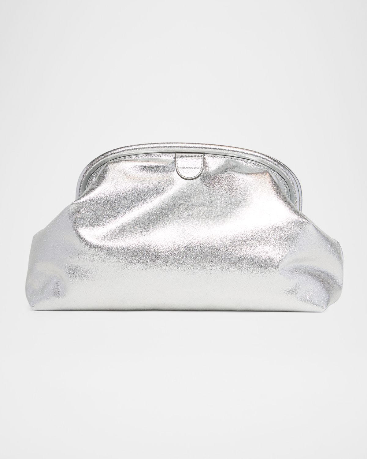 Stella McCartney Falabella Metallic Soft Clutch Bag