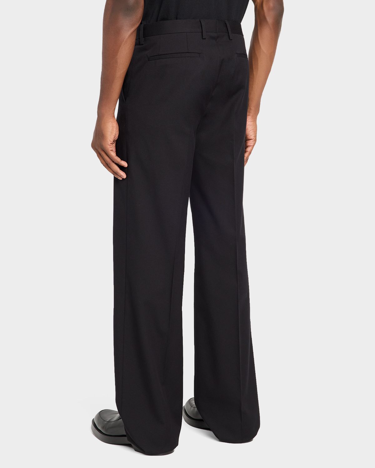 Dries Van Noten Men 's Panvel Straight-Leg Cotton-Wool Pants | Thumbnail 3 Dries Van Noten Men 's Panvel Straight-Leg Cotton-Wool Pants | Thumbnail 3