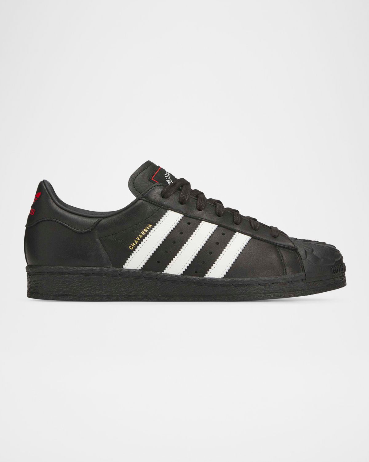 Adidas x Willy Chavarria Men 's Superstar Leather Low-Top Sneakers | Thumbnail 11 Adidas x Willy Chavarria Men 's Superstar Leather Low-Top Sneakers | Thumbnail 11