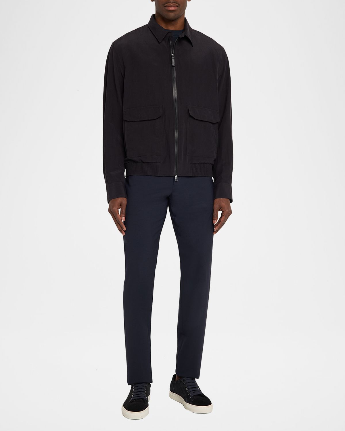 Brioni Men 's Sea Island Cotton Crewneck T-Shirt