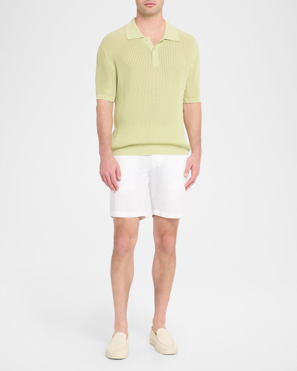 AG Jeans Men 's Wanderer Slim-Fit Linen Cotton Shorts