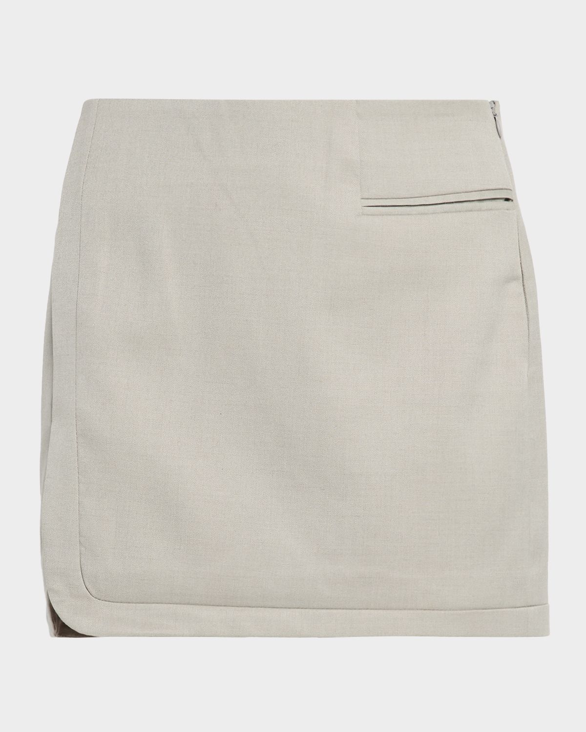 Et Ochs Smith Straight Suiting Mini Skirt