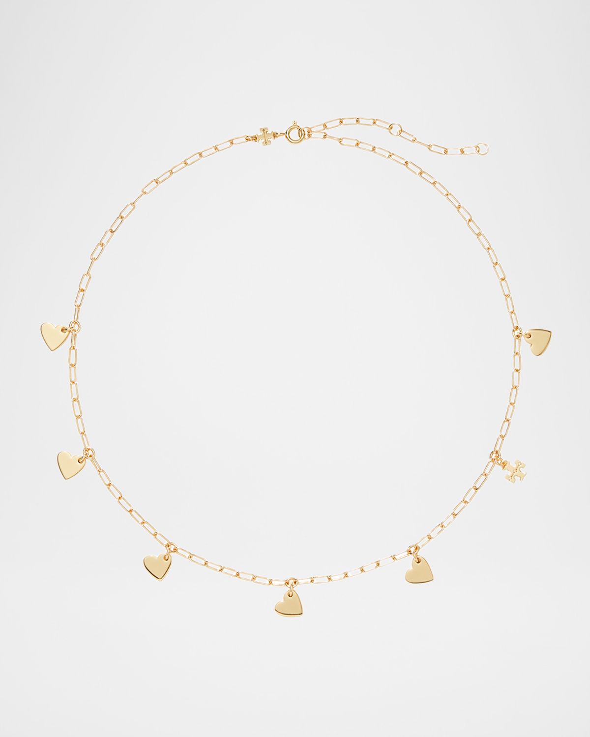 Tory Burch Good Luck Heart Necklace