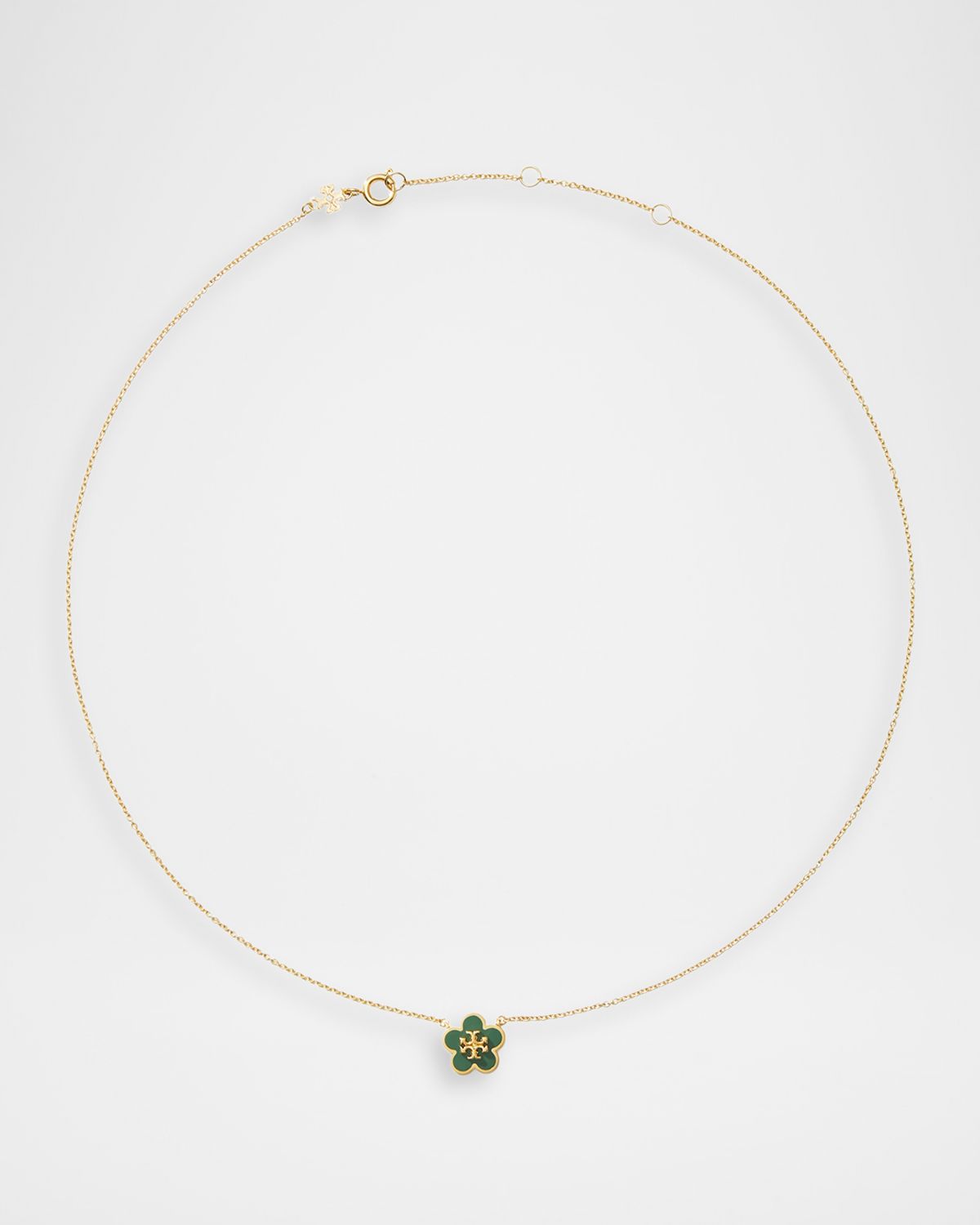 Tory Burch Forget Me Not Enamel Necklace
