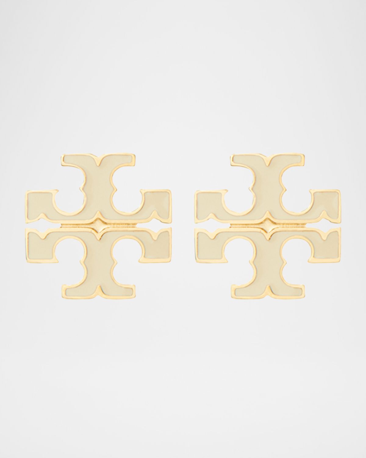 Tory Burch Small Icon Enamel Earrings