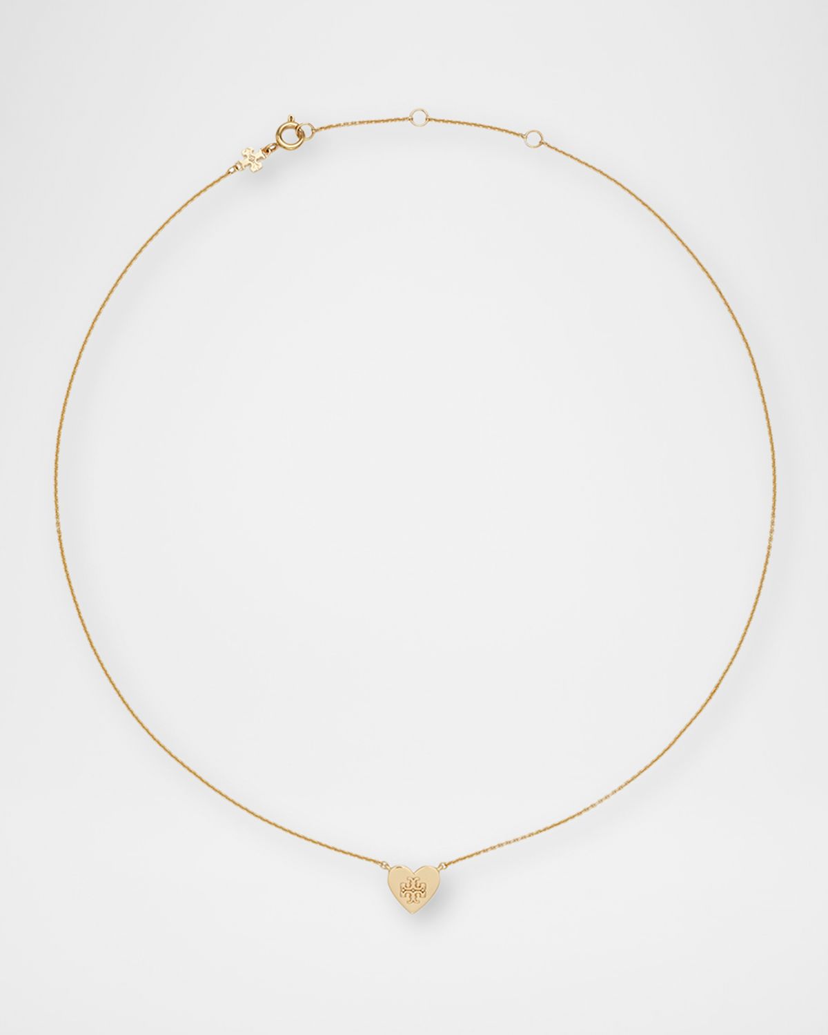 Tory Burch Kira Heart Pendant Necklace